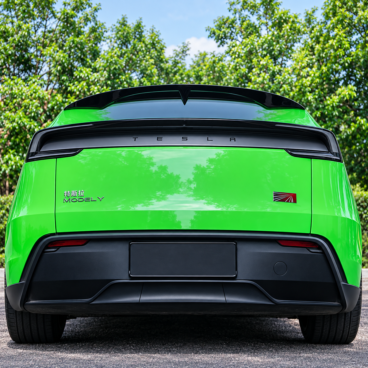 ABS MC-Style Performance Rear Spoiler for Tesla Model Y Juniper 2025.03+
