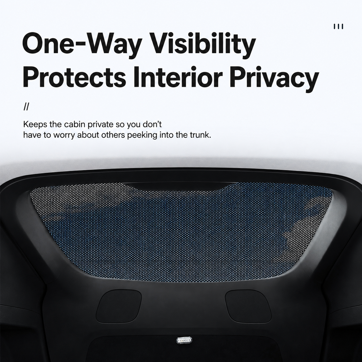 Rear Sunroof Mesh Hatch Sunshade for Tesla Model Y / Model Y Juniper / Model Y L