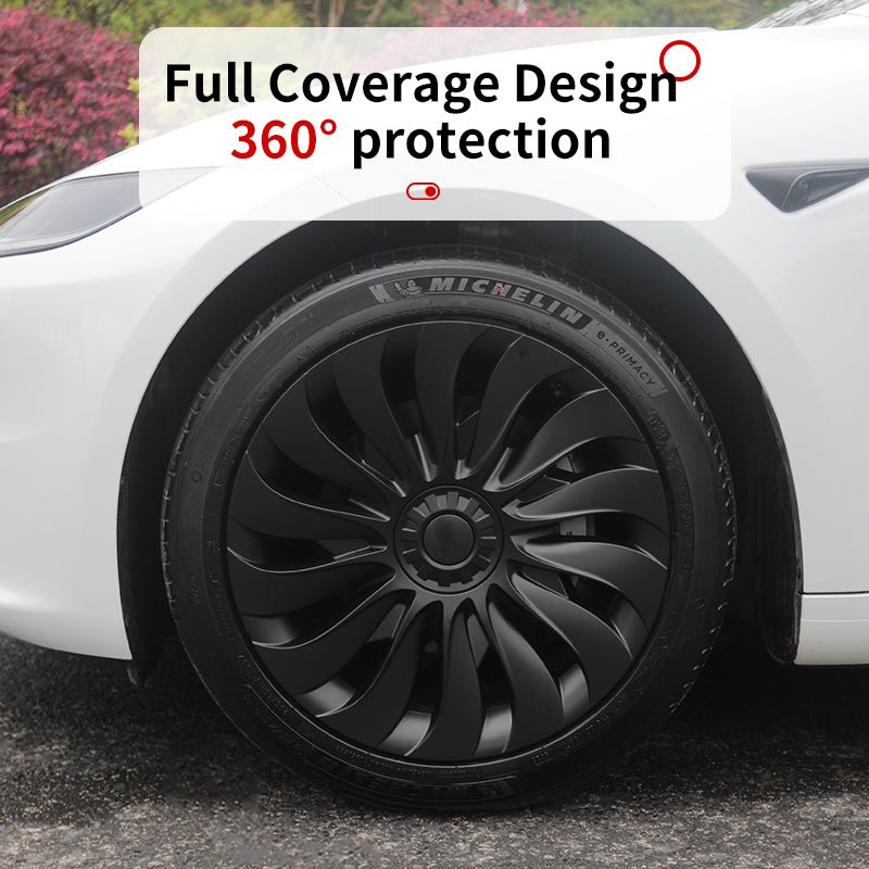 Tesla Model 3 Highland Protector Cover Kit 18'' New Storm Style Model 3 Highland Wheel Cover Tesstudio® (2023-2024)