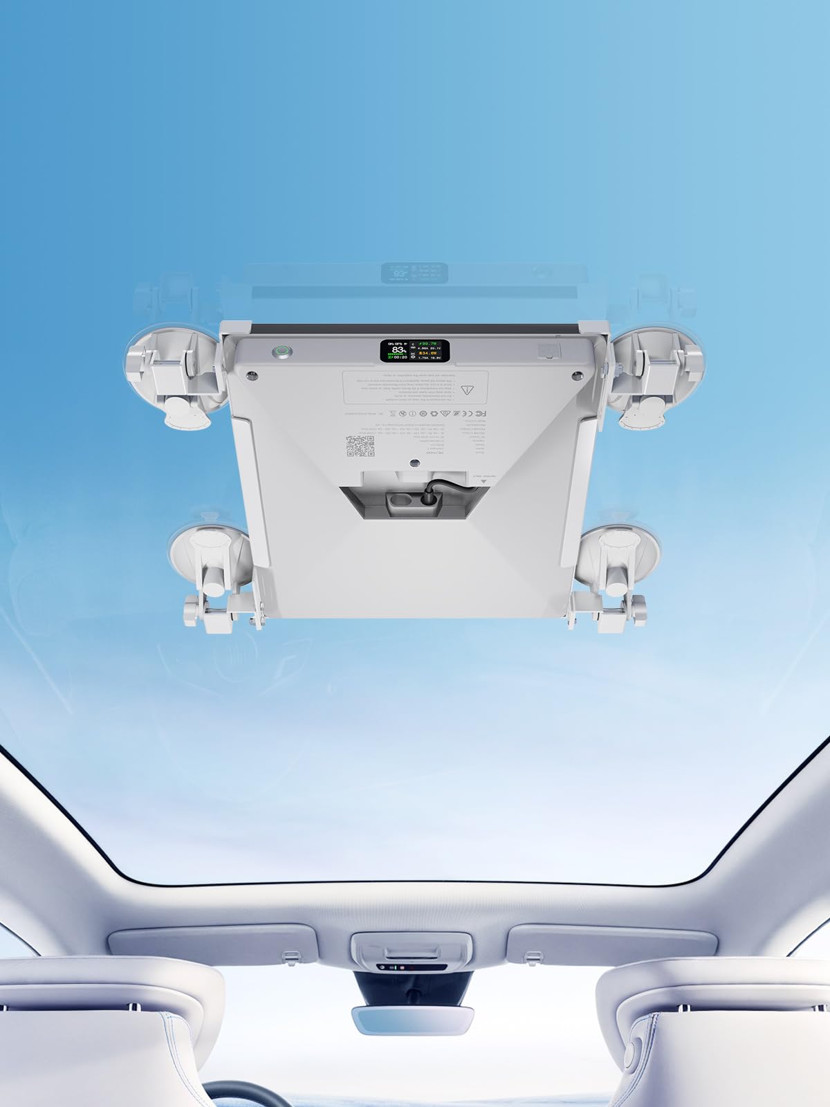 180° Rotatable Suction Cup Mount for Starlink Mini