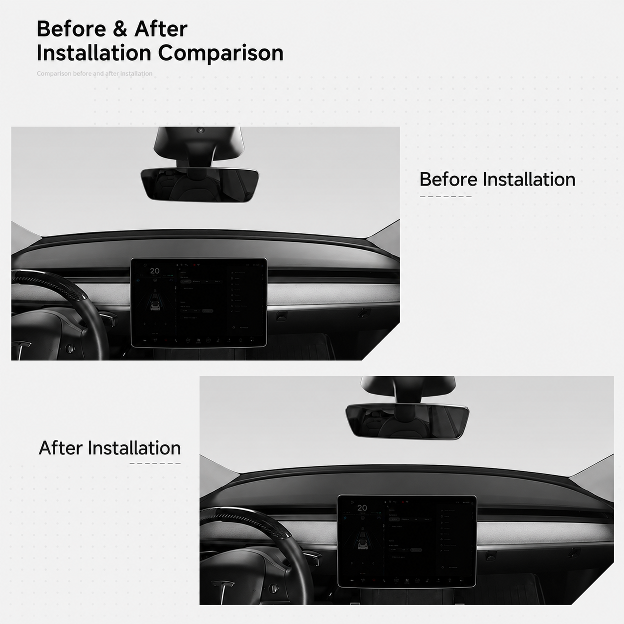 Dashboard Silicone Mat for Tesla Model Y Juniper / Model Y L