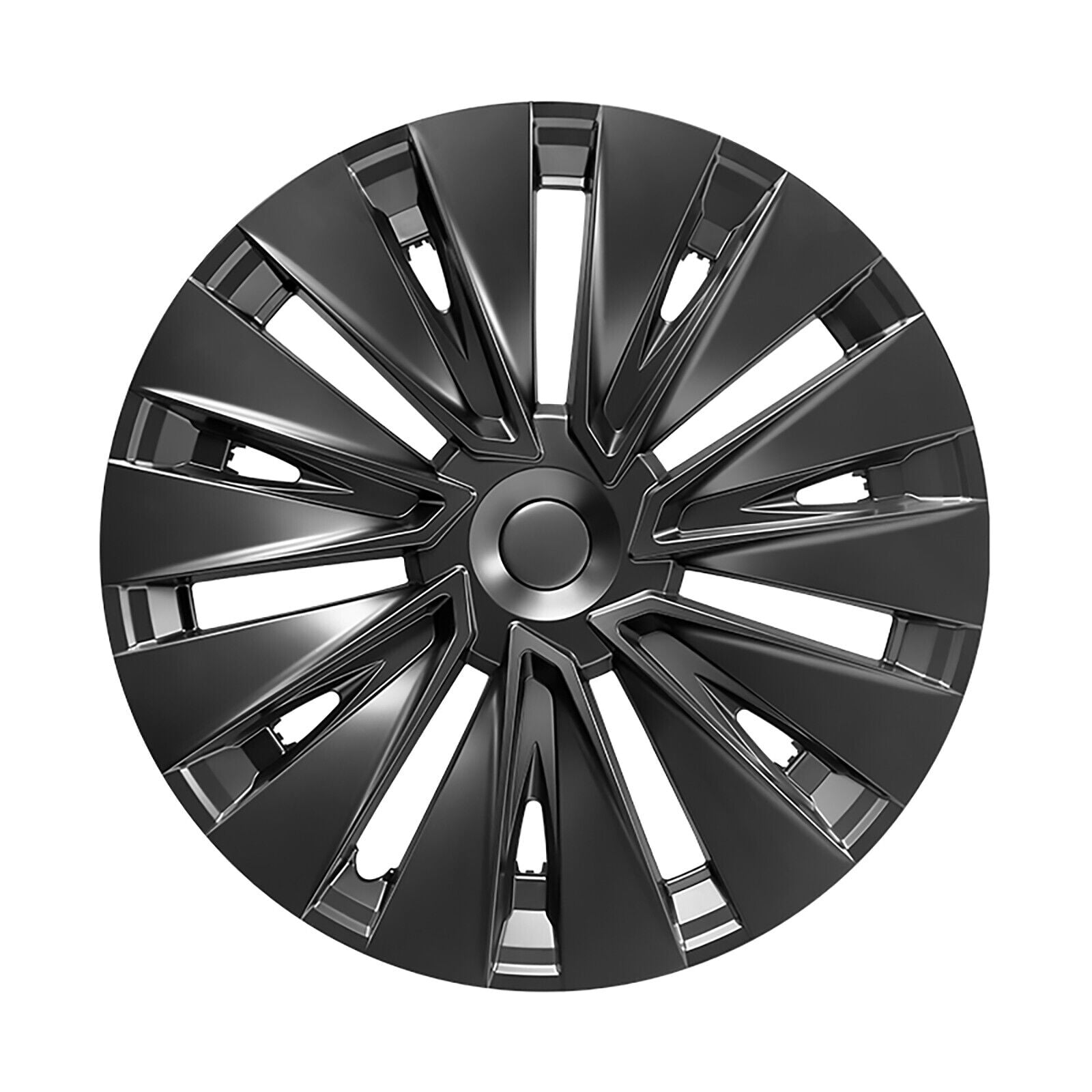 Tesla Model Y Wheel Center Hub Cap 19'' Turbine Style Wheel Cover Tesla Car Hub Caps Tesla Wheel Model Y Mods Tesstudio®