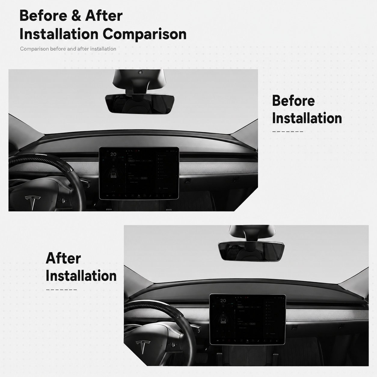 Dashboard Silicone Mat for Tesla Model Y Juniper / Model Y L