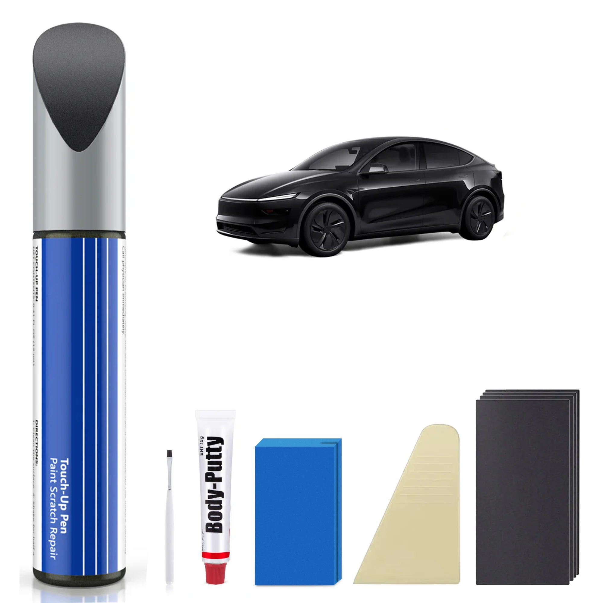 Model 3/Y/S/X Car Body Color Paint Repair Pen Kit for Tesla - OEM Original Touch Up Paint Pen