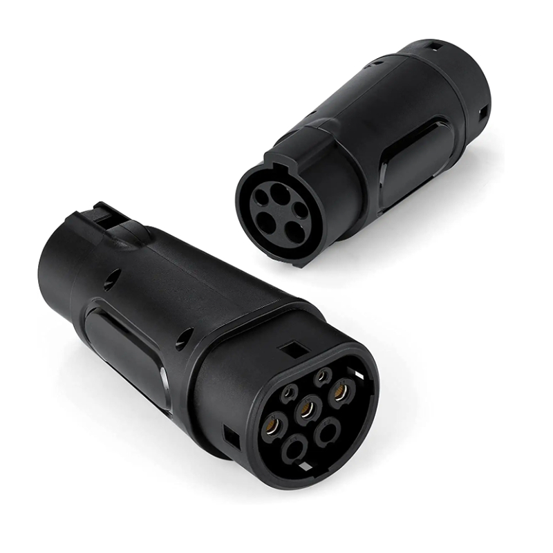 Type 1 to Type 2 EV Charging Adapter