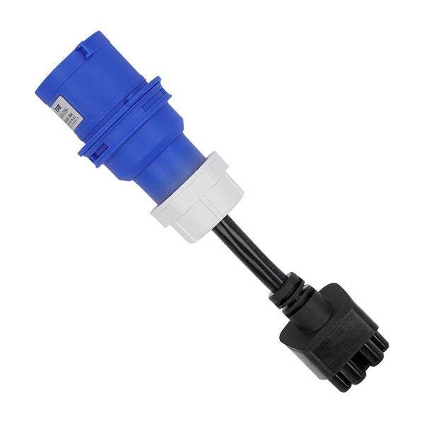 Tesla Model S / 3 / X / Y 3-Pin CEE to Tesla Adapter | 32A EV Charger Extension Cable for Mobile Connector