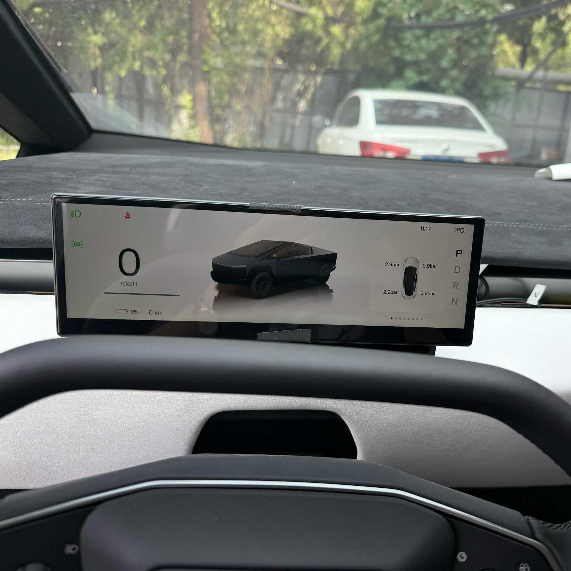 10.88" Upgroud TES-F10C Dashboard Heads Up Display Wireless CarPlay for Tesla