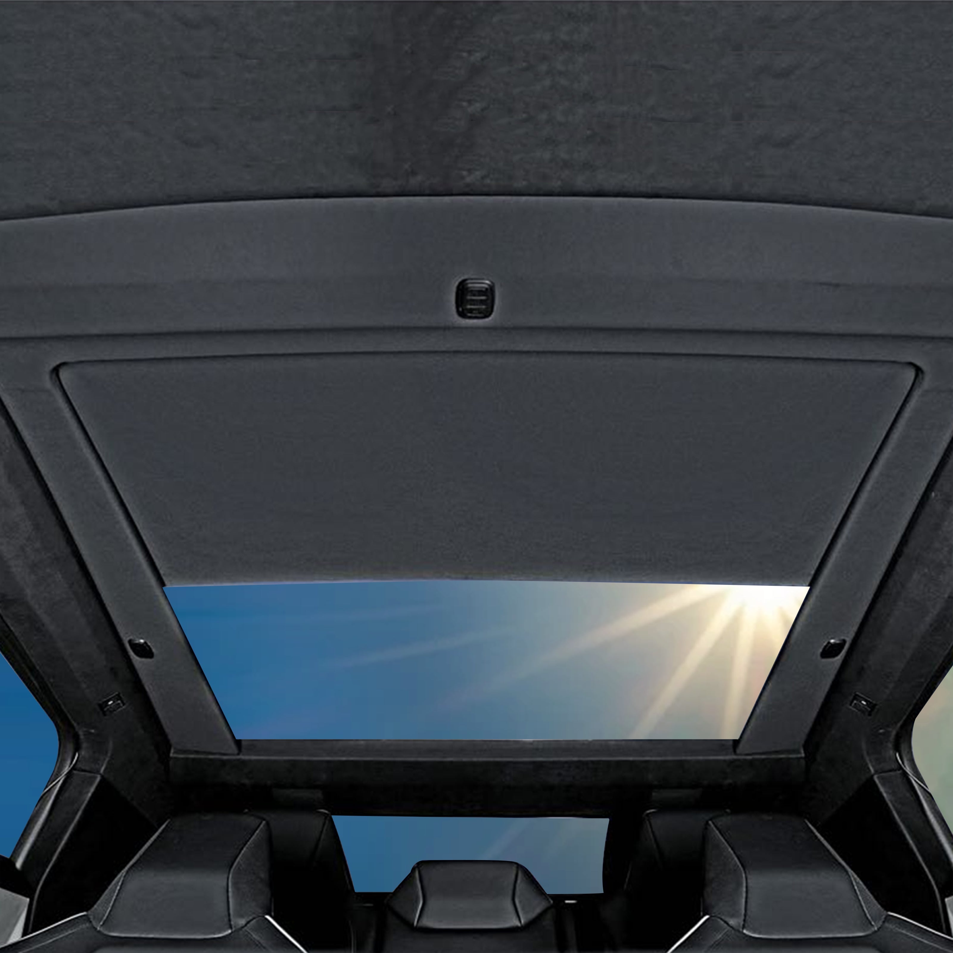 Tesla Cybertruck Electric Sunshade Cybertruck Powered Glass Roof Sunshade Tesstudio®