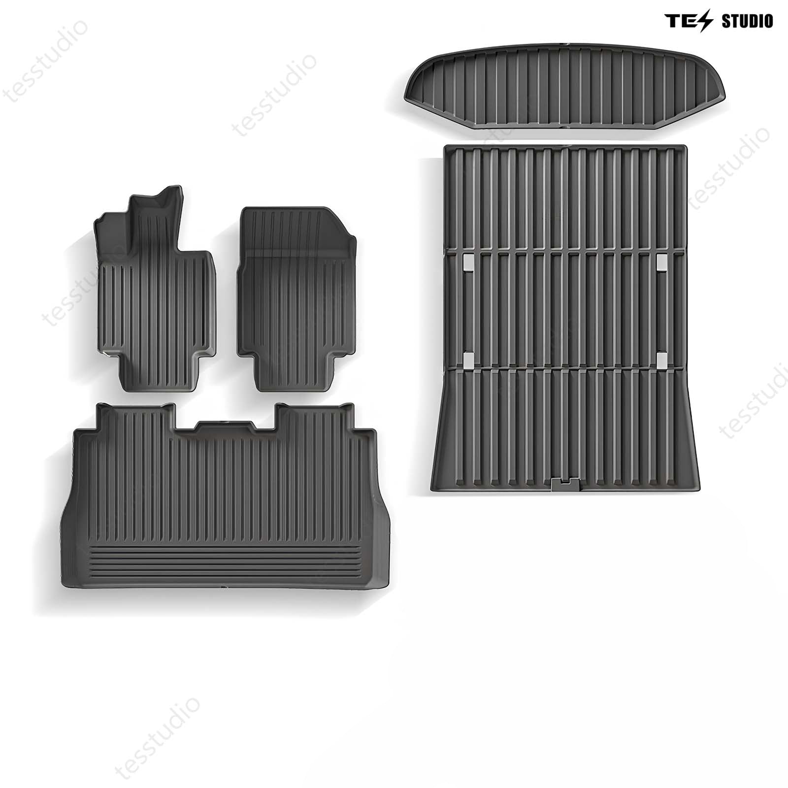 Tesla Cybertruck Floor Liners Mats Weather Tech Mats Tesstudio®