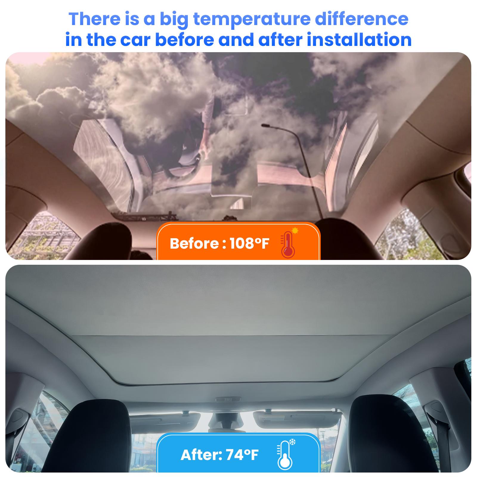 2026 Power Sunshade Voice-Controlled Electric Sunshade For Tesla Model Y & Model Y Juniper