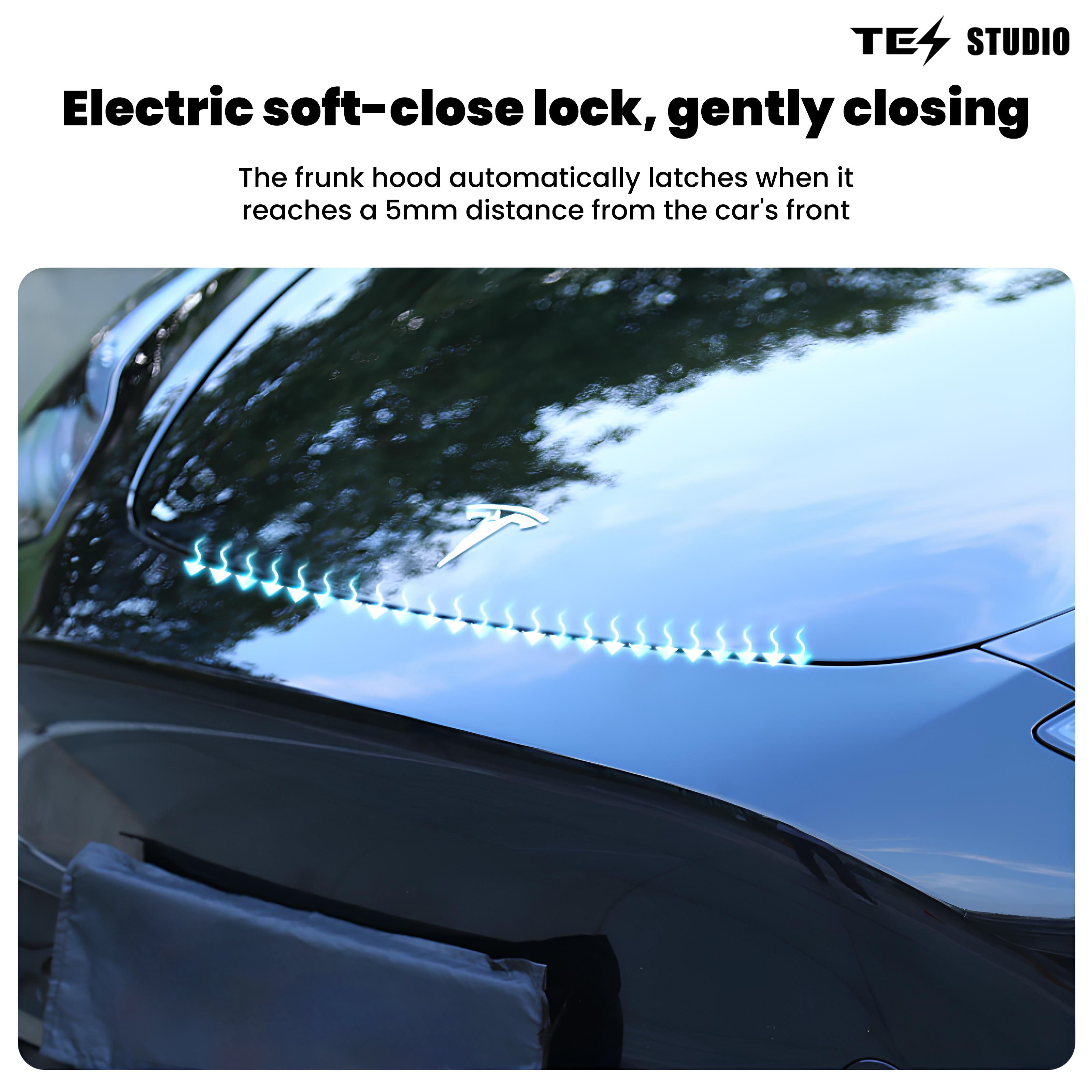 Tesla Model Y /3/ Model 3 Highland / Model Y Juniper Front Trunk Electric Suction Lock Tesstudio®