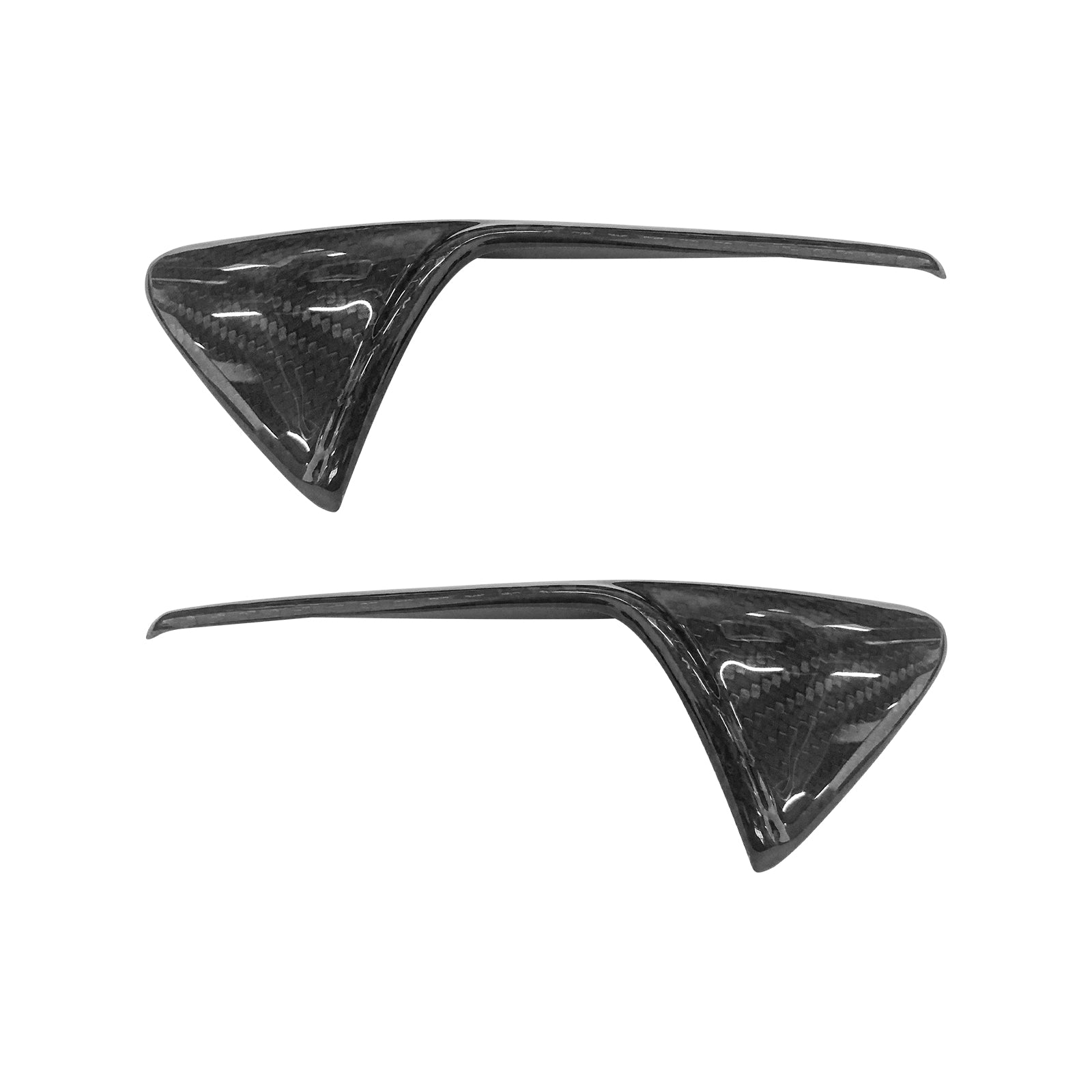 Tesstudio Real Carbon Fiber Side Camera Cover for Tesla Model 3 Model Y