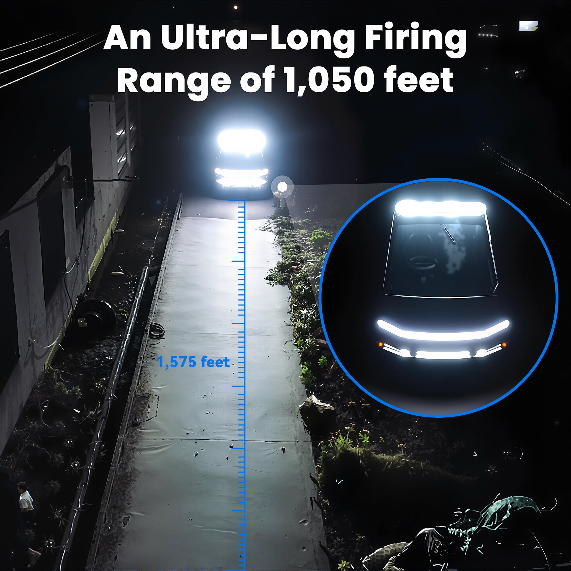 Cybertruck LED Light Roof Spotlights Light Off-road Auxiliary Lighting Tesstudio®