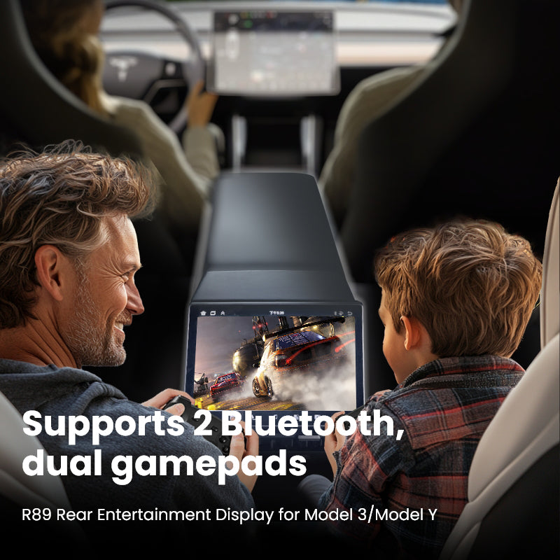 R89 Rear Display Screen with Disney Plus Entertainment（February 2019+) For Model 3/Y