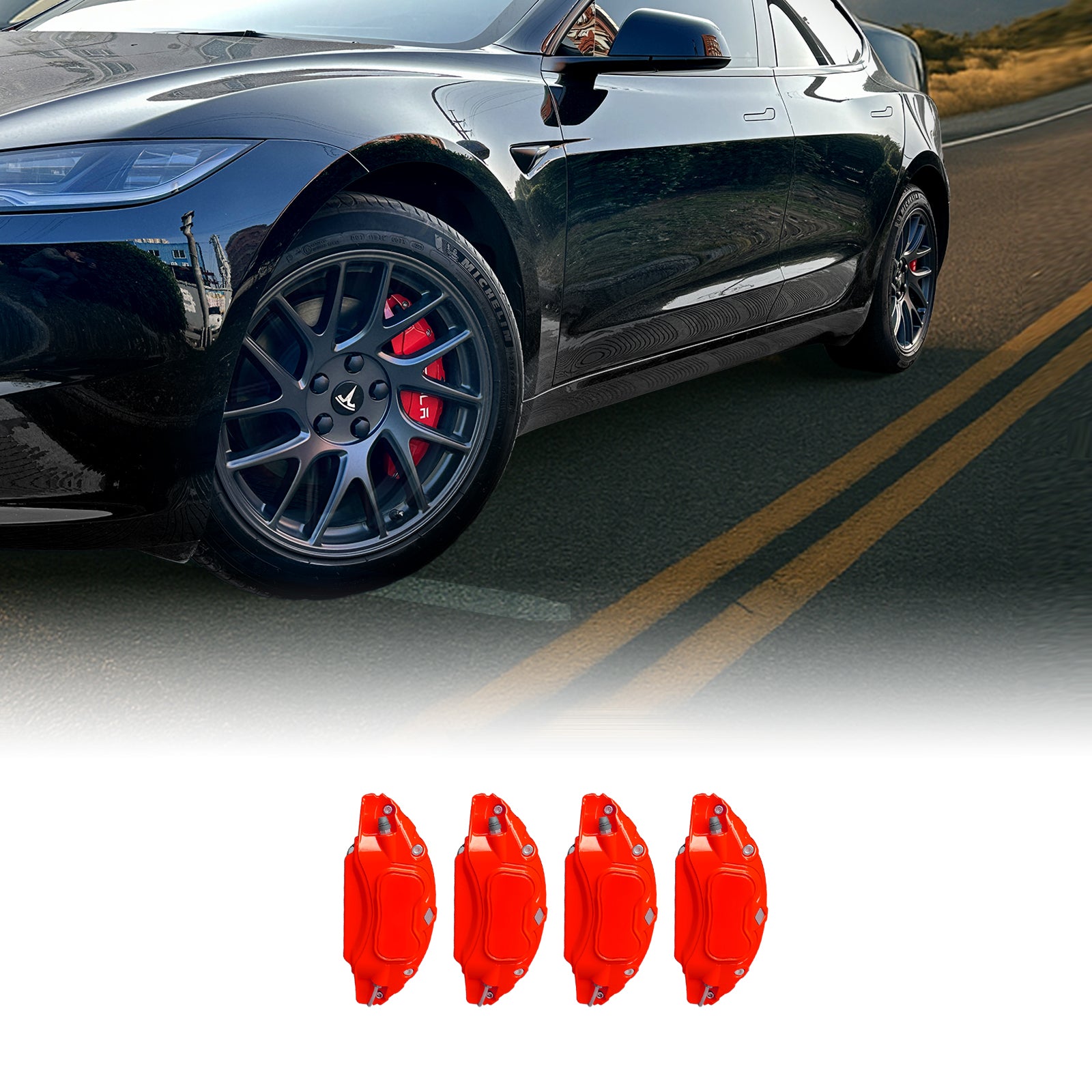 Tesla ブレーキキャリパーカバー | Tesstudio