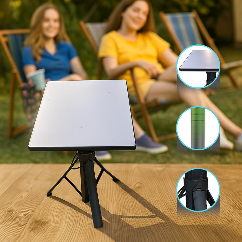 Adjustable Starlink Mini Mount with Battery Pack for Outdoor / Camping