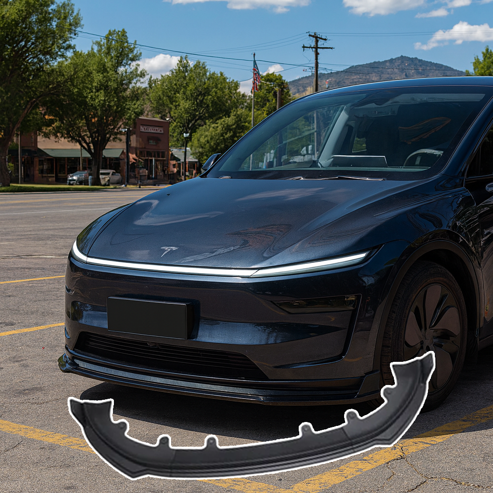 Tesstudio Tesla Model Y Front Bumper Lip Punch-Free Installation