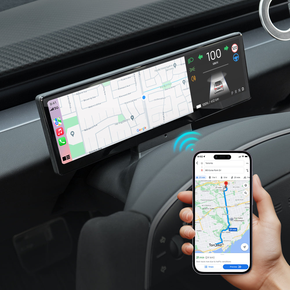 Tesla F88 8.8-In Instrument Cluster Display | Tesstudio