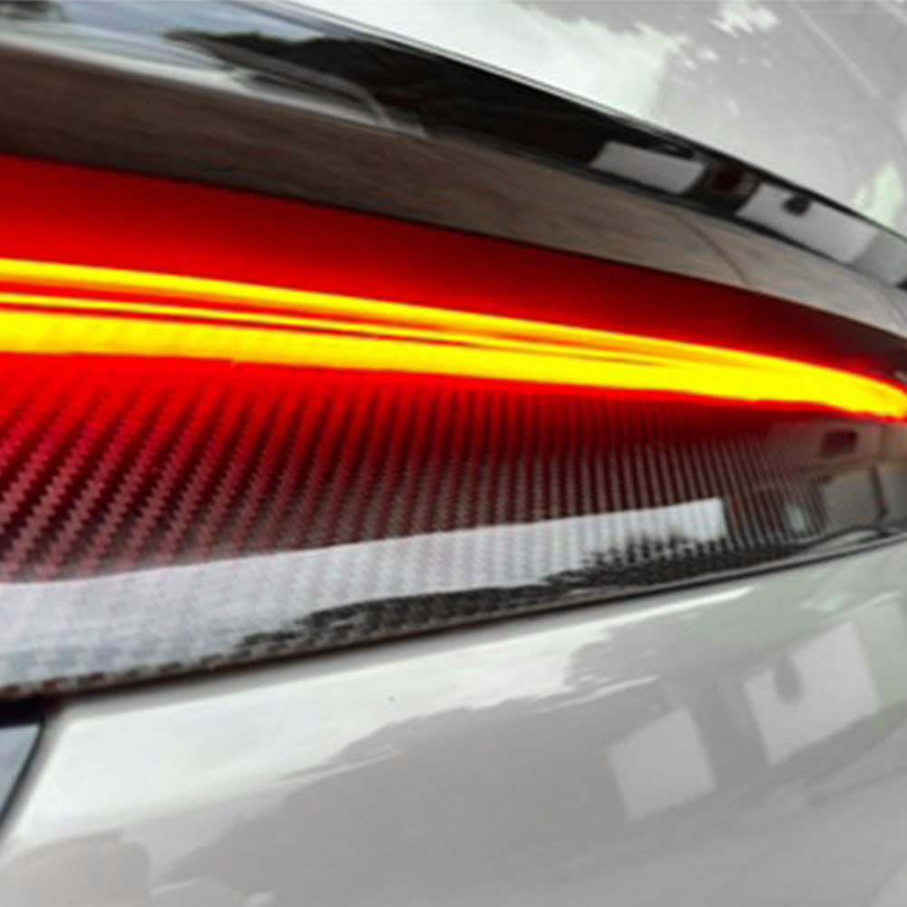 Tesla Model Y Juniper Carbon Fiber Taillight Applique 2025+