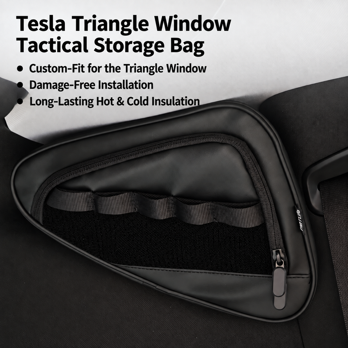 Triangle Window Tactical Camping Storage Bag Pair for Tesla