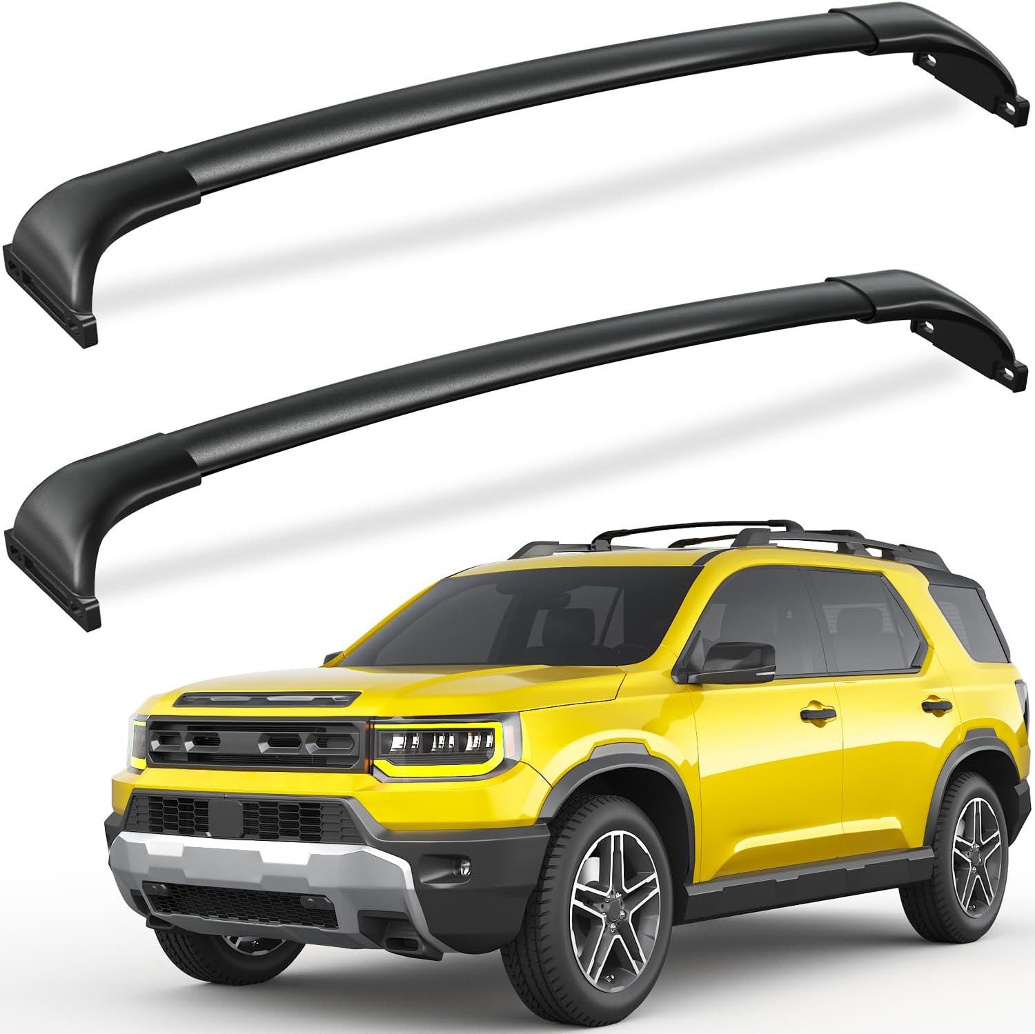Honda Passport cross bars 2026 — installed on vehicle roof rails