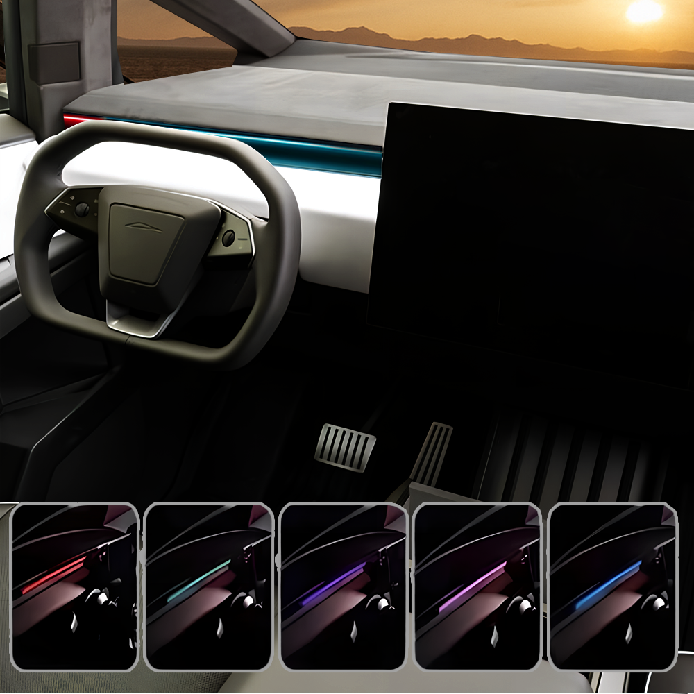 BSD 2.0 Blind Spot Detection System For Tesla Cybertruck Ambient Lighting