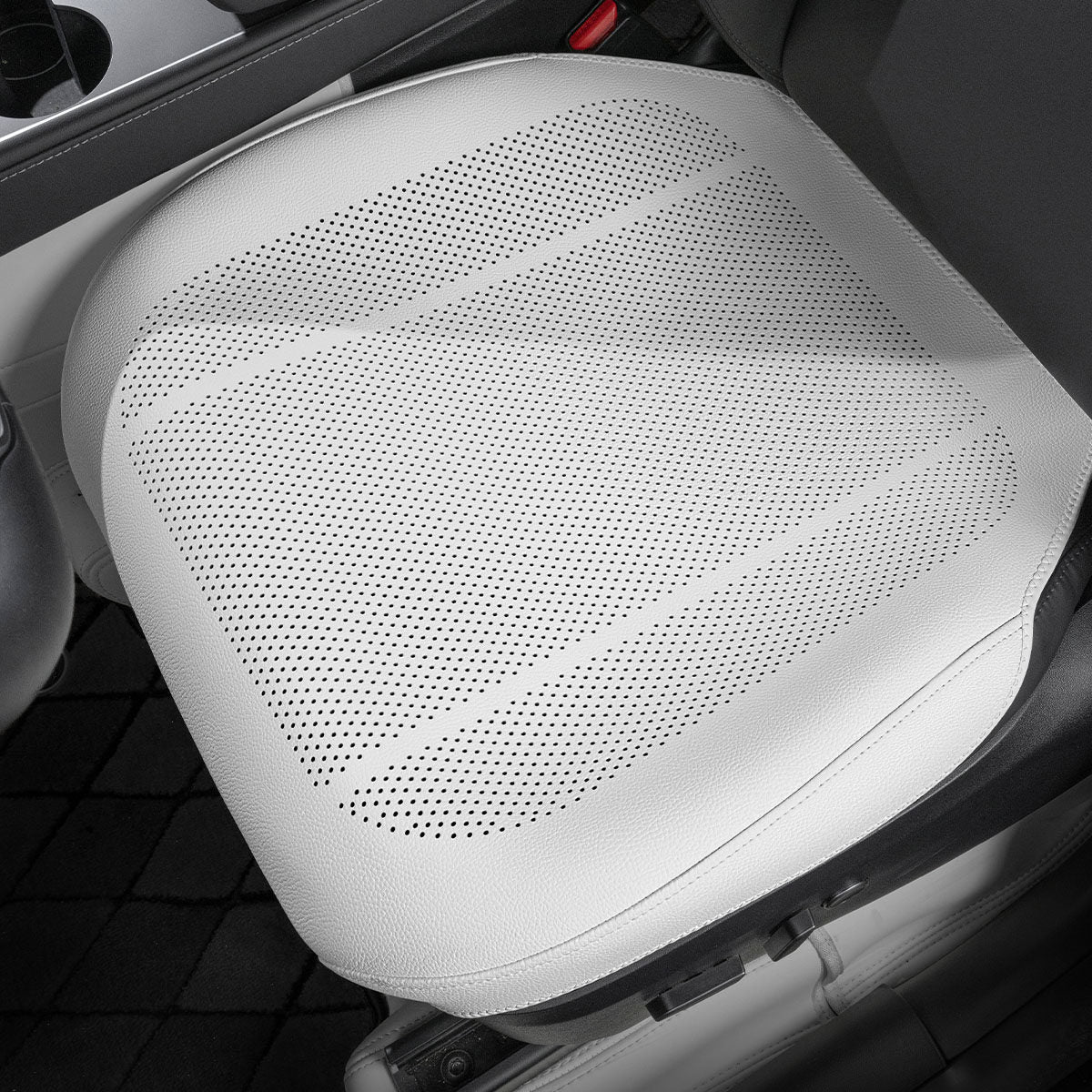 Universal Full-Coverage Breathable Nappa Leather Car Seat Cushion Cover