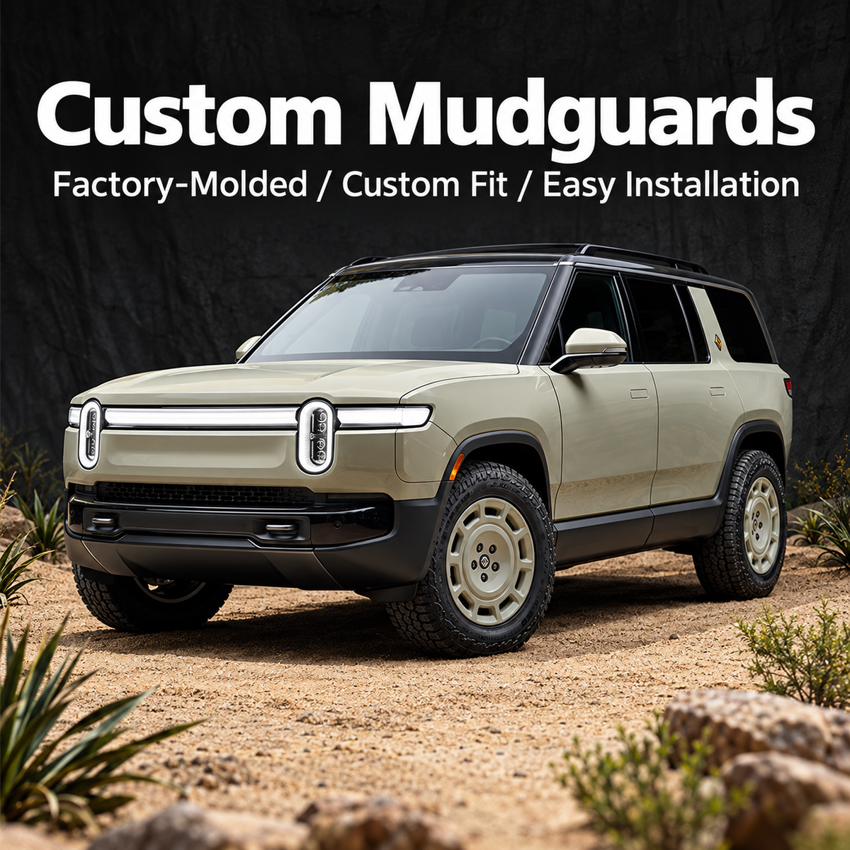 Mud Flaps for Rivian R1S (2022–2025)