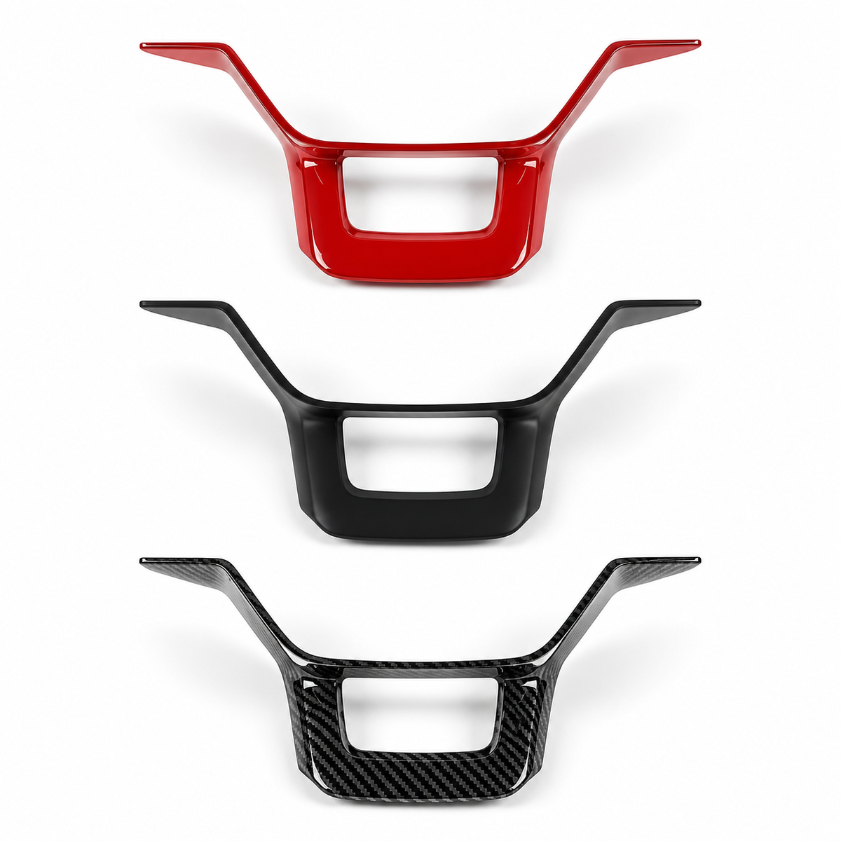 Steering wheel lower trim cover for Rivian R1T and R1S