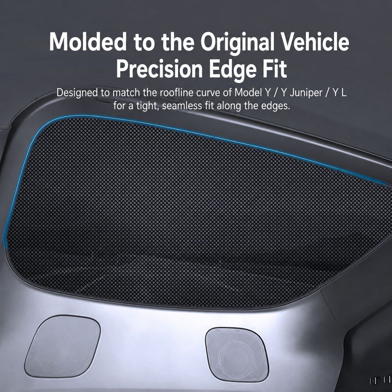 Rear Sunroof Mesh Hatch Sunshade for Tesla Model Y / Model Y Juniper / Model Y L