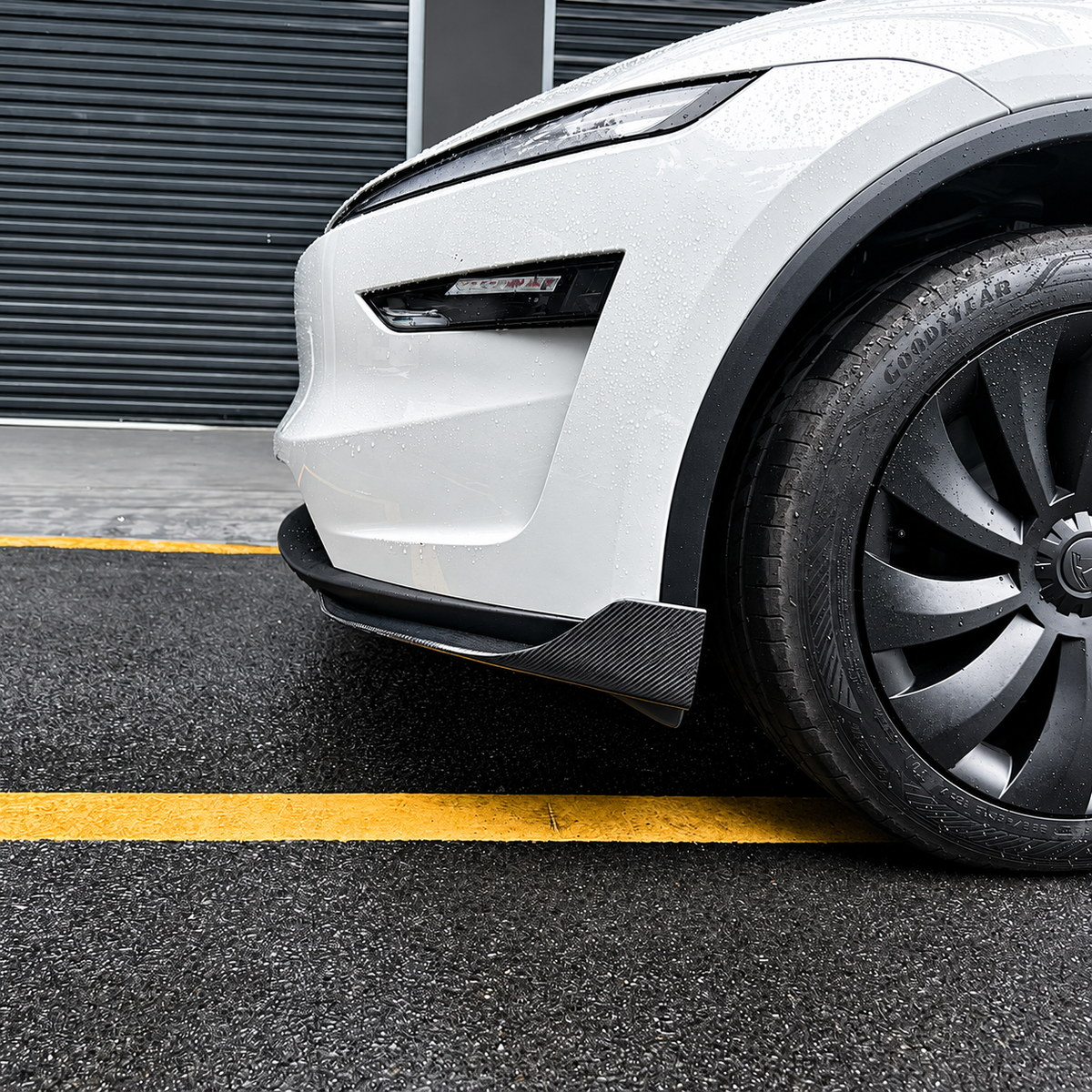 Carbon Fiber Front Bumper Corner Trim for Tesla Model Y Juniper / Model Y L