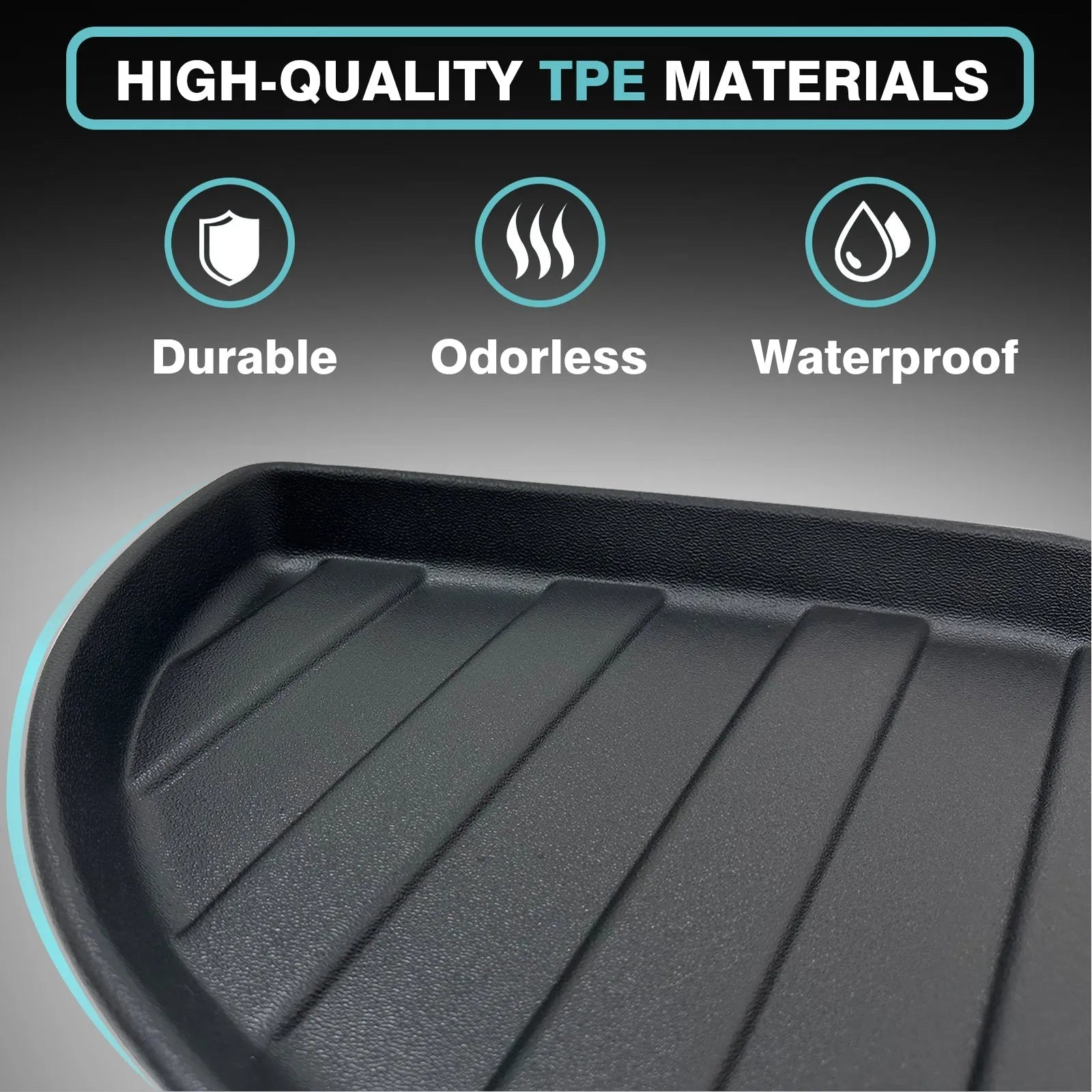 Tesla Cybertruck Floor Liners Mats Weather Tech Mats Tesstudio®