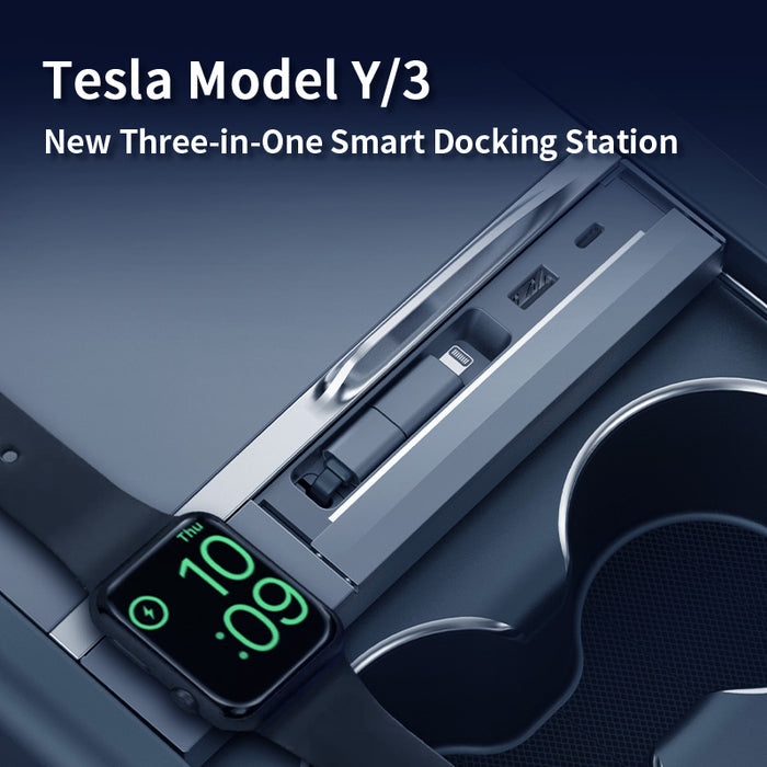 Tesla Center Console USB Hub – Model 3, Y, S & X, Model Y L