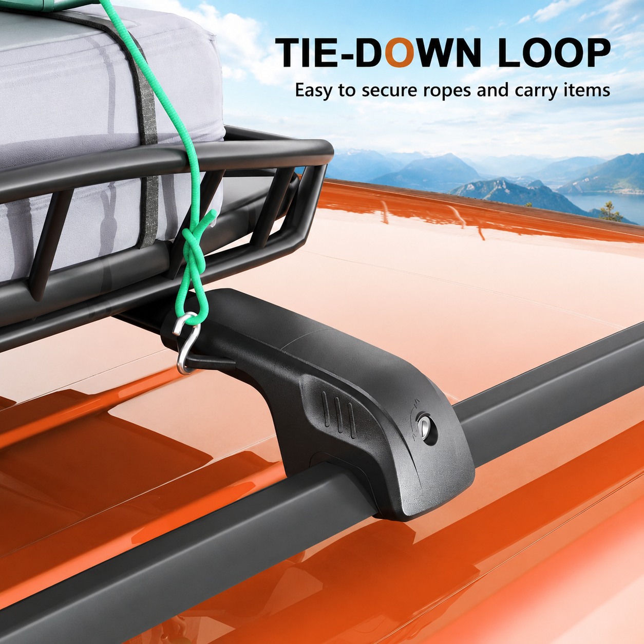 300 lbs Lockable Roof Rack Cross Bars for Honda Passport 2026 - Tesstudio