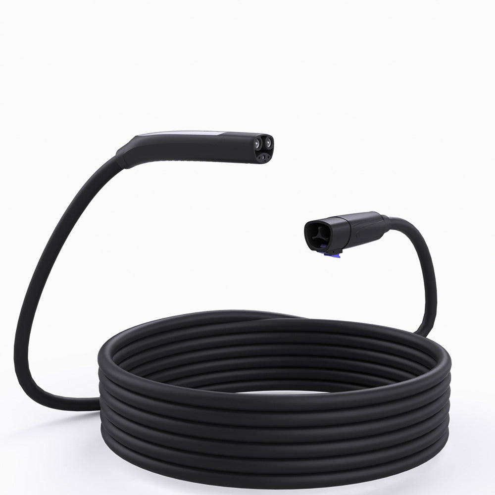 Tesla Model 3 / Y / S / X 48A EV Charging Extension Cable | One-Button Switch NACS 16FT