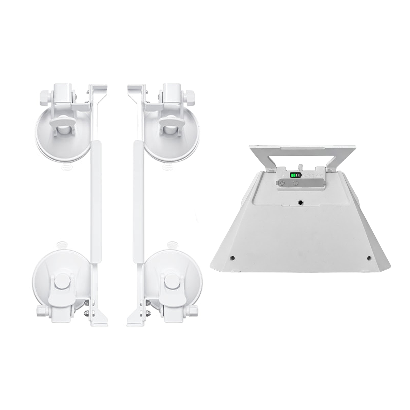 35,000mAh Power Bank for Starlink Mini with Tripod & Fast Charging 35000mAh(129.5Wh) / Suction Cup Mount