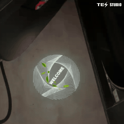 Tesla Dynamic Projection Lights Tesla Model Y Juniper Model 3/Y/S/X Welcome Lights Puddle Lights Tesstudio®