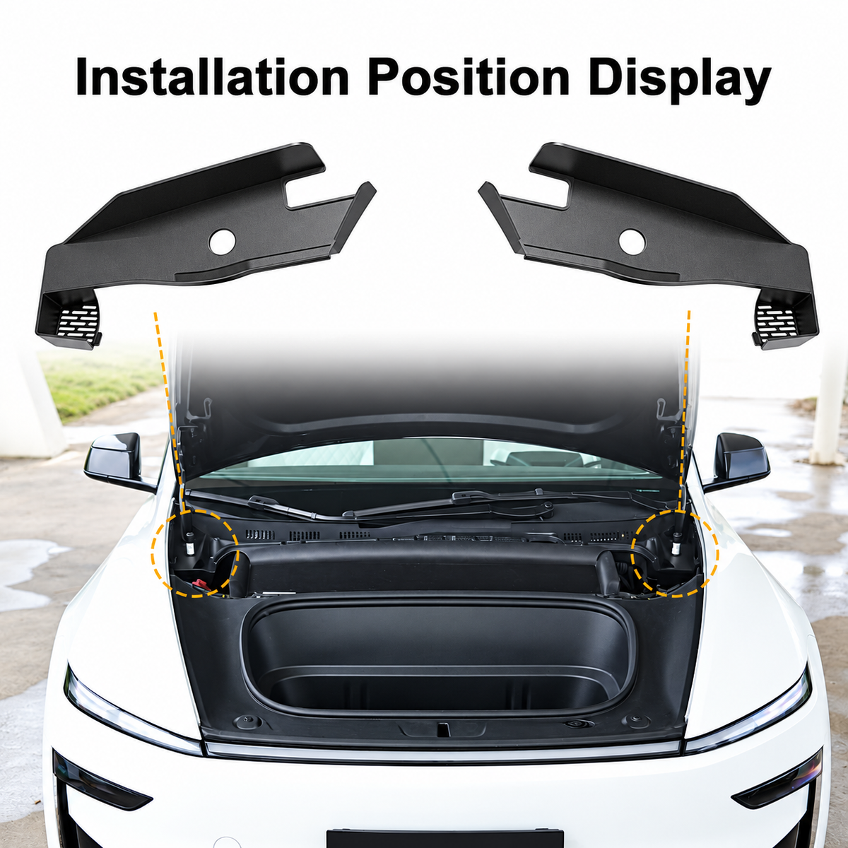 Cabin Air Intake Guard for Tesla Model Y Juniper / Model Y L / Model 3