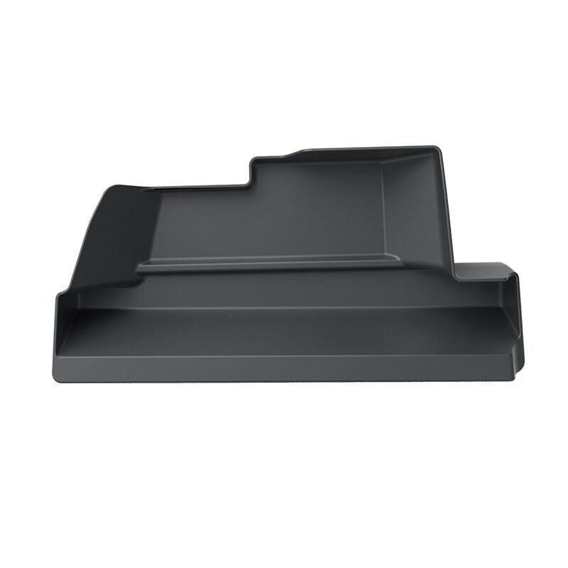 Black TPE Glove Box Storage Organizer for Tesla Model Y Juniper 2025.03+