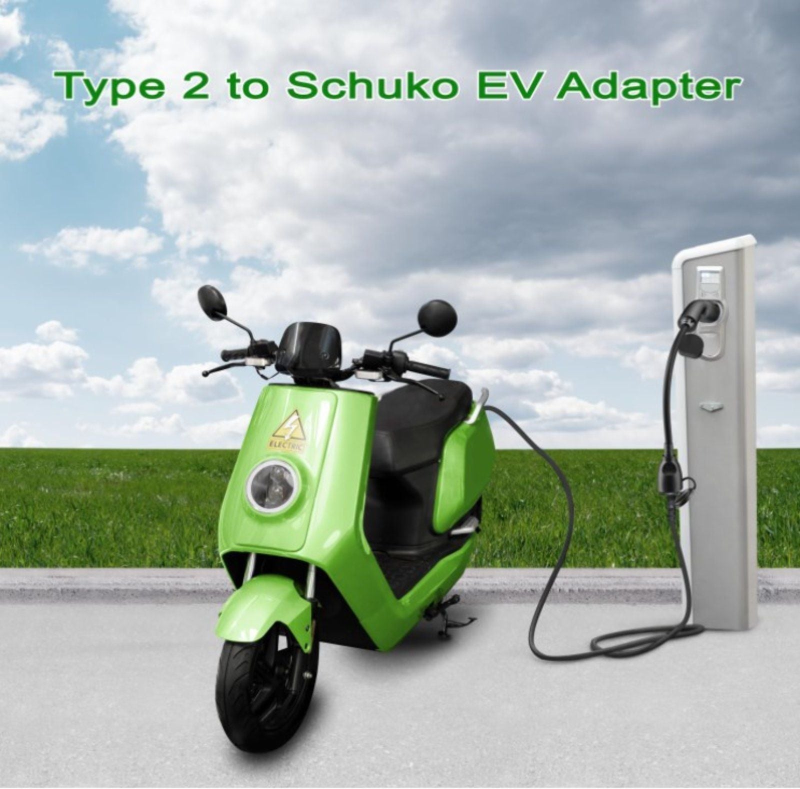 Type 2 to Schuko Socket Cable