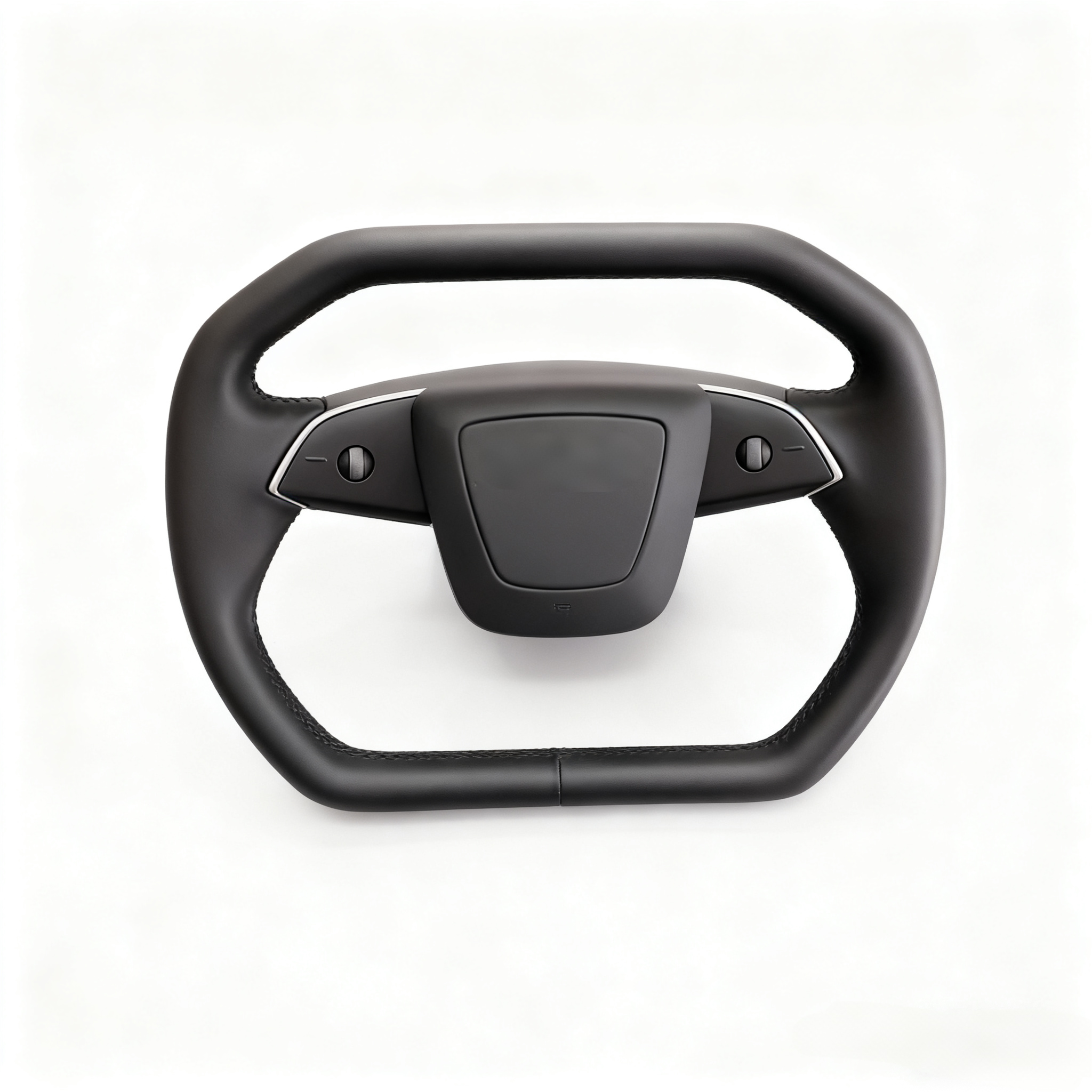 2025 2026 Premium Heated NAPPA Leather Cyberpack V2 Steering Wheel for Model 3 highland /Model Y Juniper