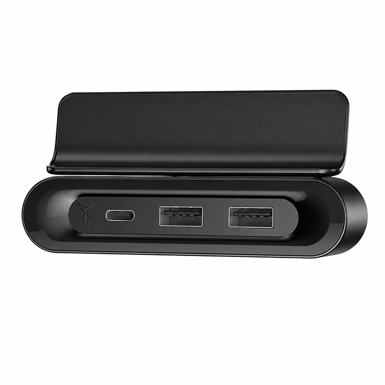 Fold-Away Hidden 3-Port Charging Dock for Tesla Model Y L 2025.11+