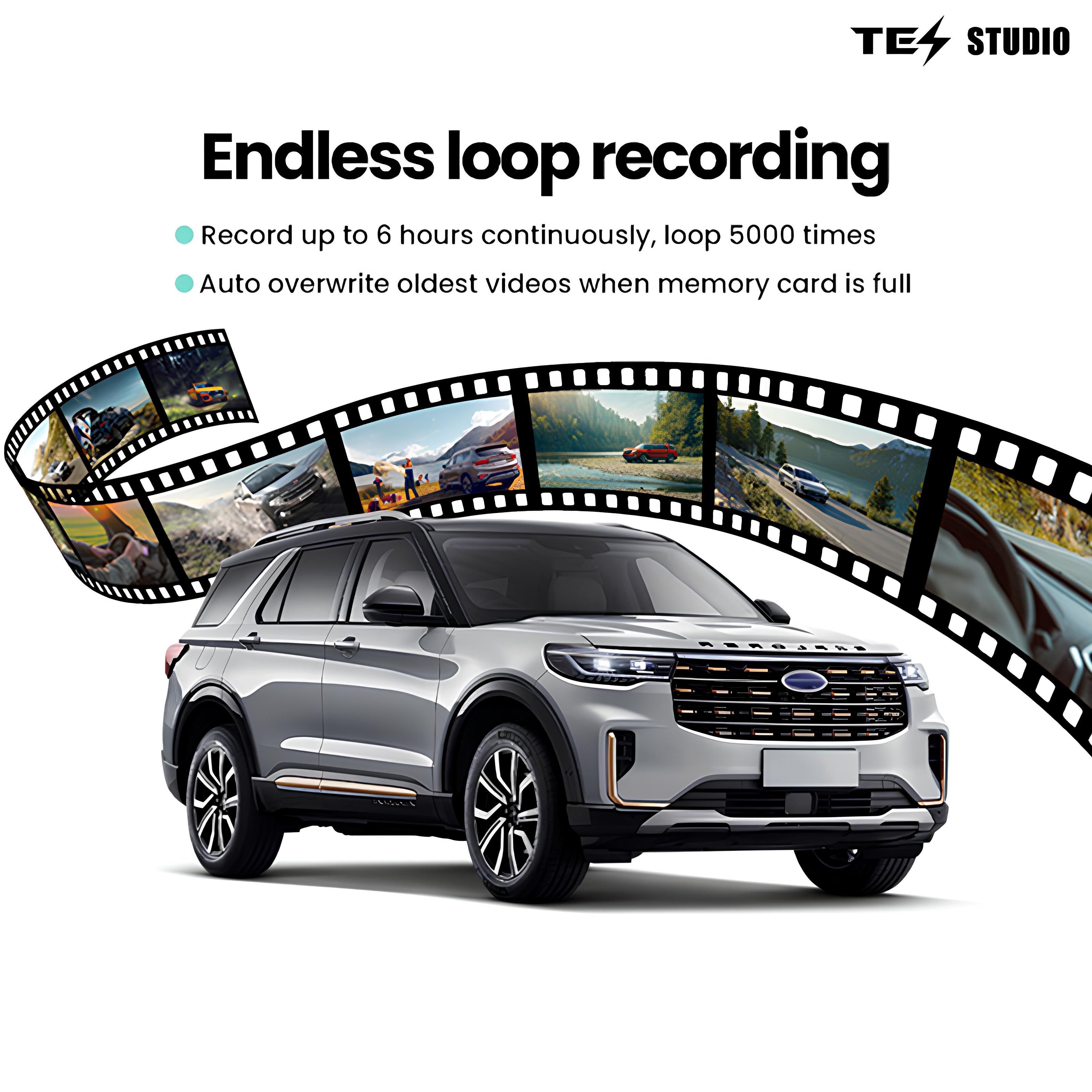 [UNIVERSAL] CT-1 Thermal Infrared Vehicle Assistance System Car Night Vision System Automotive Infrared Thermal Tesstudio®