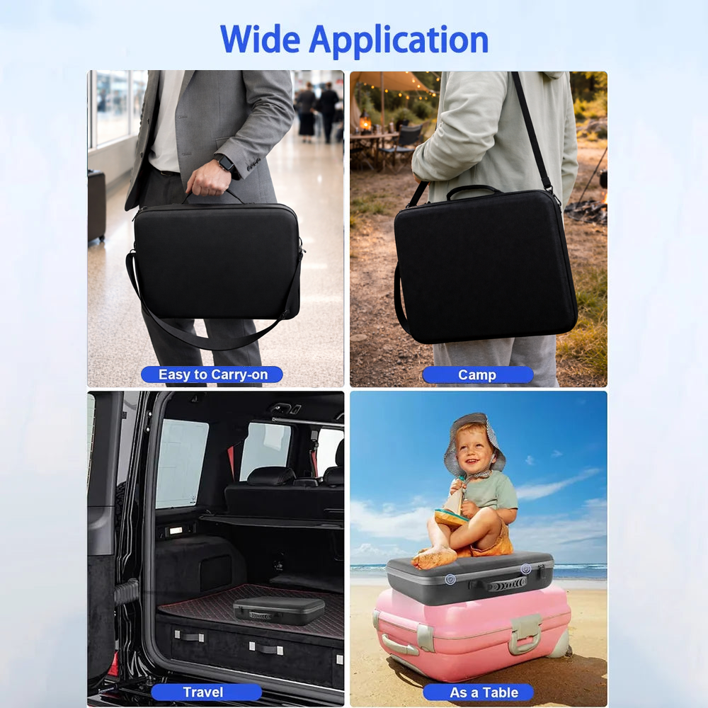 Starlink Mini EVA Carry Case 2.0 - Battery-Ready Organizer