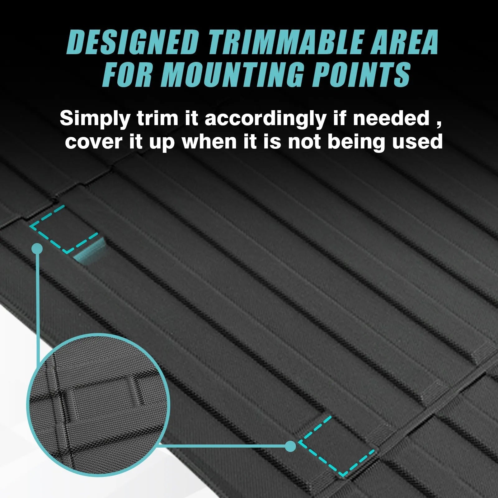 Tesla Cybertruck Floor Liners Mats Weather Tech Mats Tesstudio®