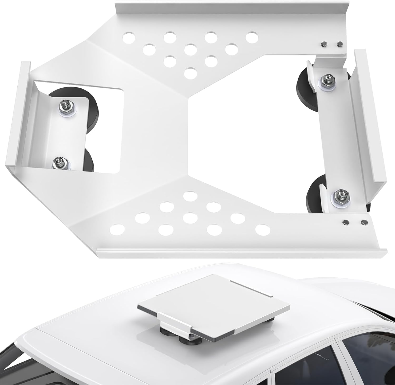 Magnetic Starlink Mini Car Mount Base Suction Cup Accessories Truck RV Flat Rack Roof Sunroof Kit Boat