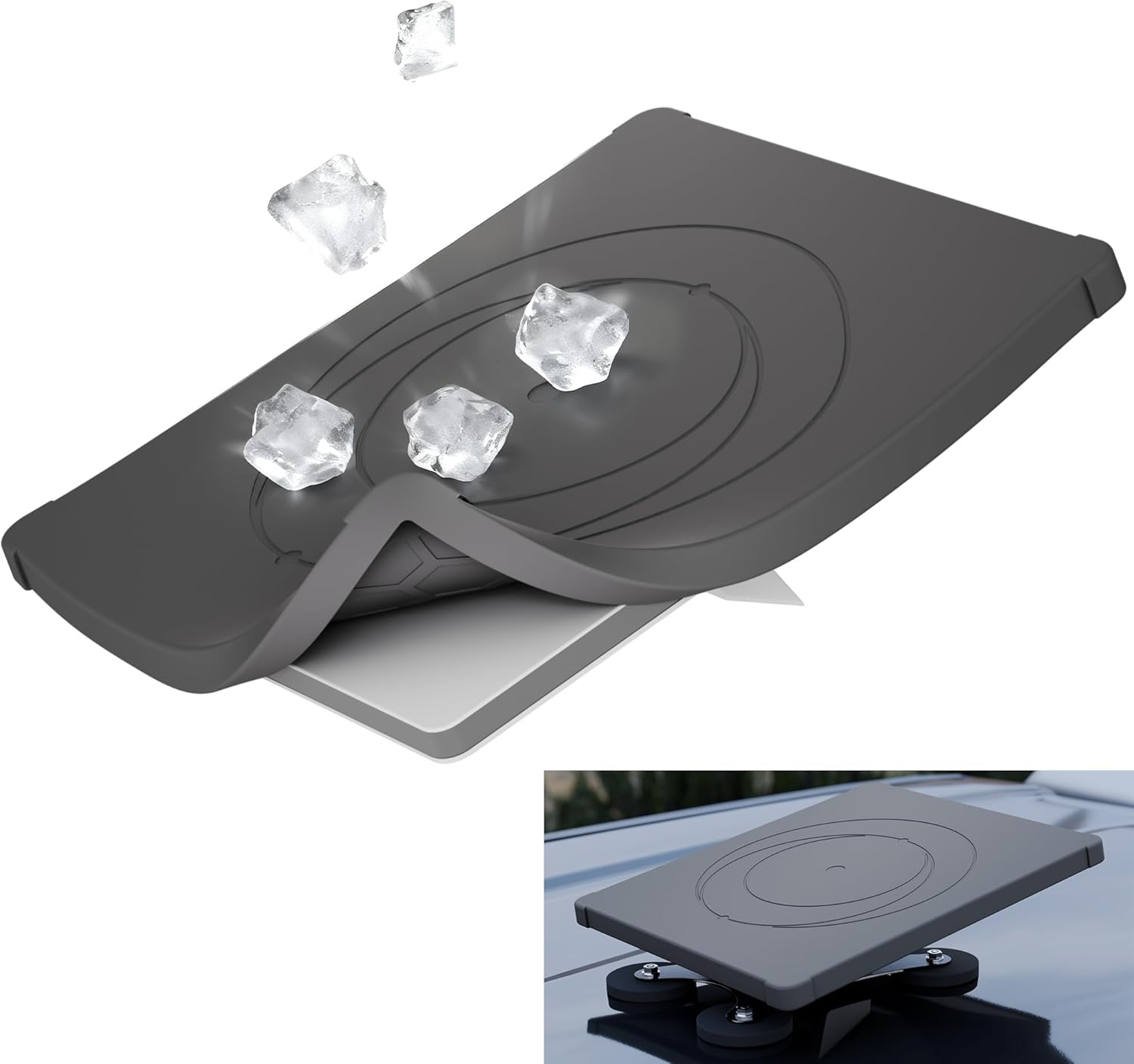 Starlink Mini Front Protective Cover Liquid Silicone Sleeve Accessories for Camping Outdoor Protector from Scratching Hailstone