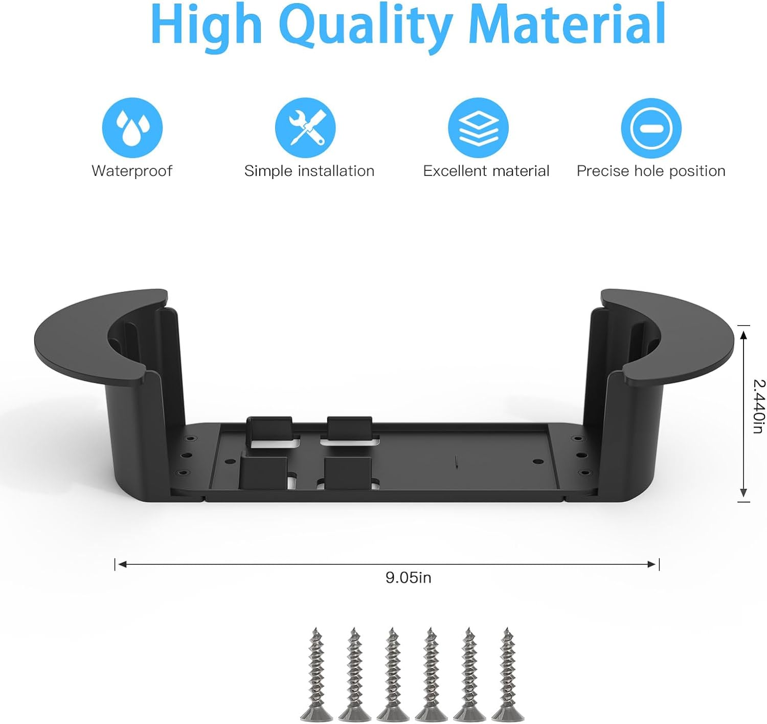 Starlink Ethernet Cable Caddy,ABS Stability Starlinks Gen 3 Cord Management Accessories for StarLink Cable and Starlink V2 Ethernet Adapter