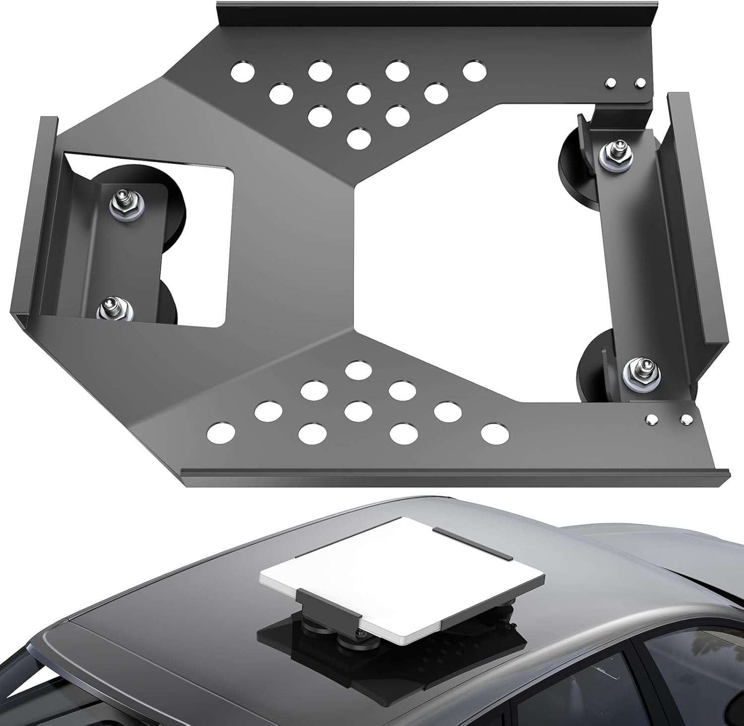 Magnetic Starlink Mini Car Mount Base Suction Cup Accessories Truck RV Flat Rack Roof Sunroof Kit Boat