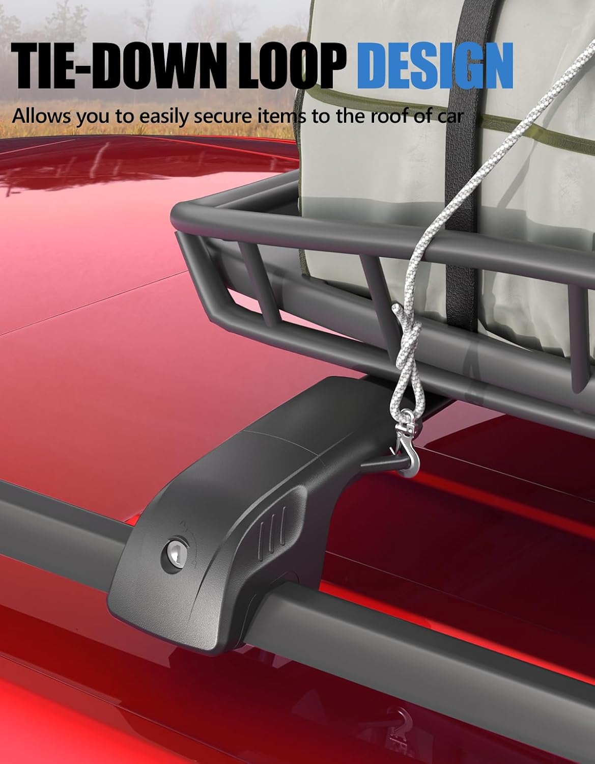 Toyota 4Runner cross bars 2025–2026 — load test with kayak